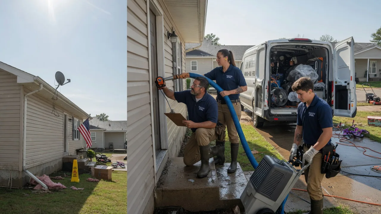 Ceiling Water Damage Restoration in Edna, TX near me
