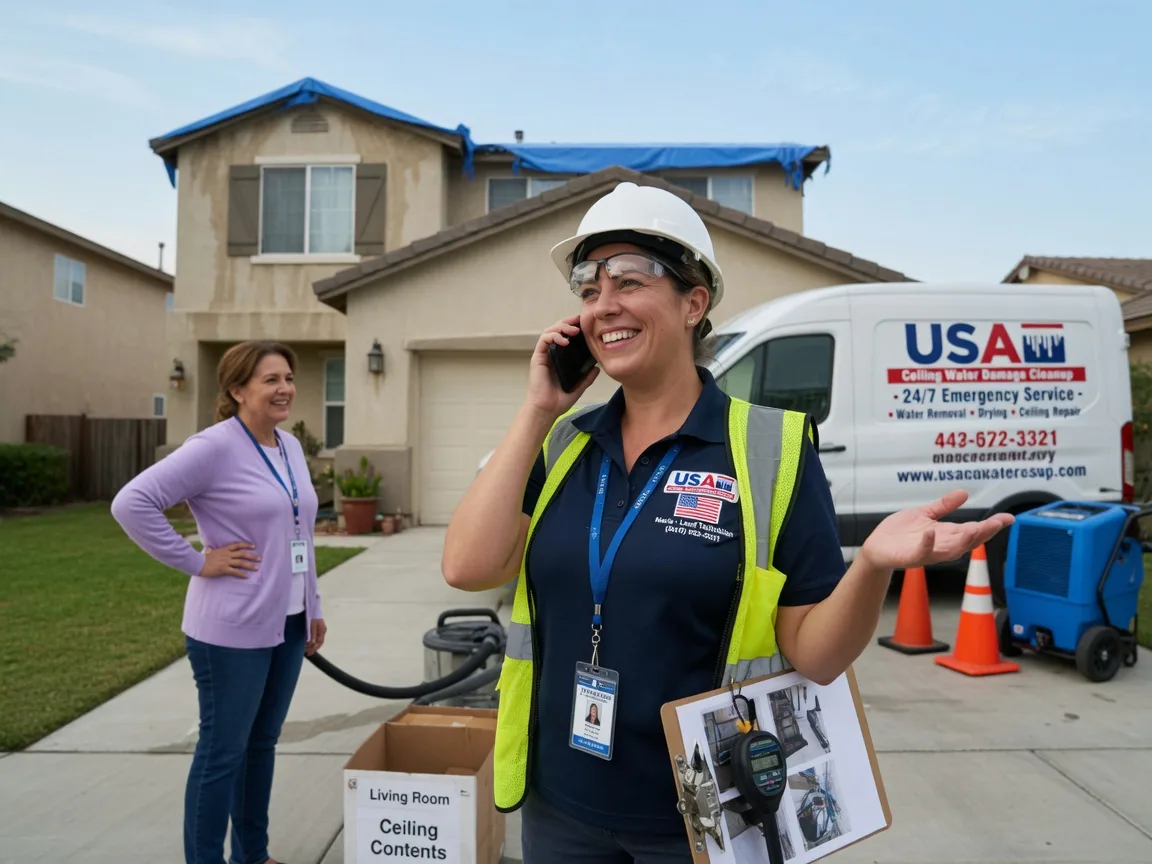 Ceiling Water Damage Restoration Edna, TX FAQs
